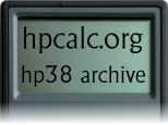 hpcalc.org - HP 38 Archive